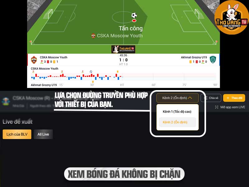 Để tránh việc Xem Trực Tuyến Bị Gián Đoạn hãy làm theo mô tả kĩ trên Màn Hình