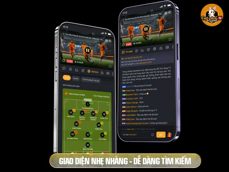 Giao diện trực quan, tương thích mọi thiết bị để tối ưu cho việc tìm kiếm Lịch Thi Đấu Bóng Đá.