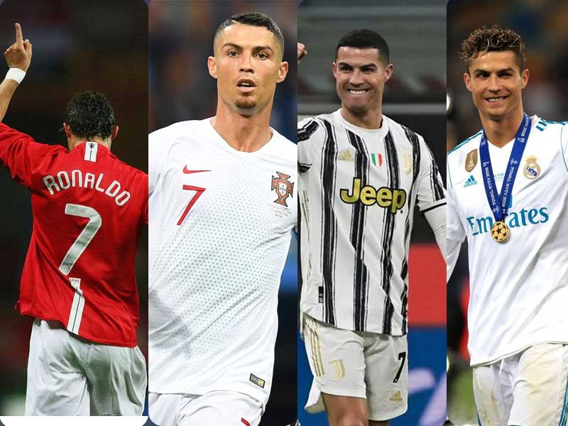 Từ một cầu thủ thuần chạy cánh Cristiano Ronaldo đã tiến hóa và trở thành một Tiền Đạo đúng nghĩa